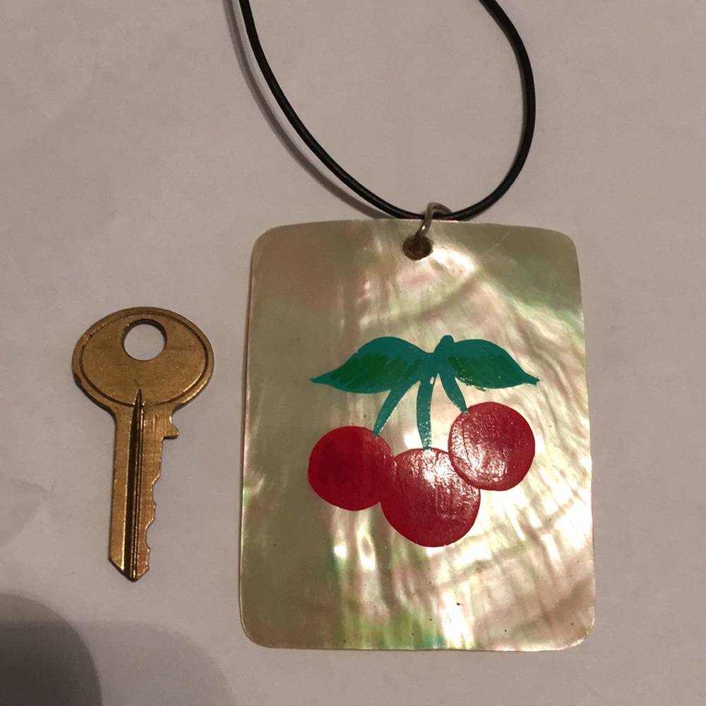 Handpainted MOP PENDANT